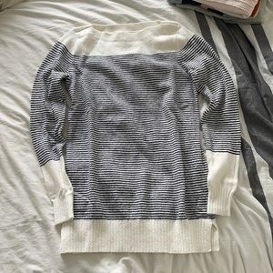 Loft Tunic Striped Sweater